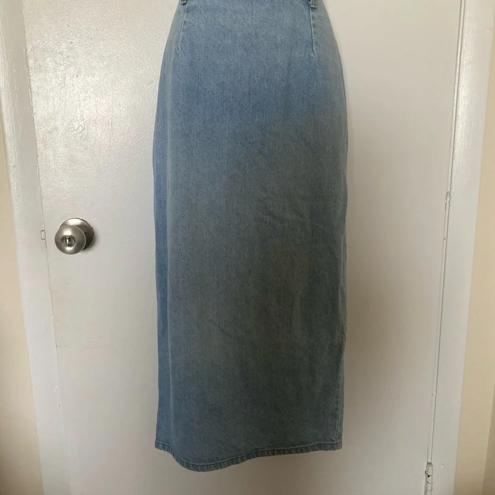 Denim Vintage Maxi skirt size 9 - Picture 5 of 6